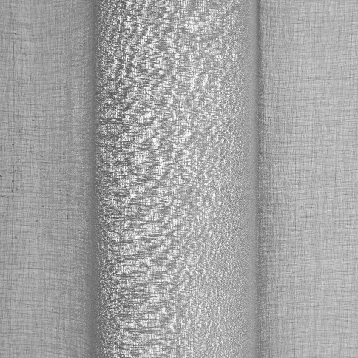 Nahaufnahme Schlaufenschal silber von Albani - Vorhang mit Schlaufen und Gardinenband