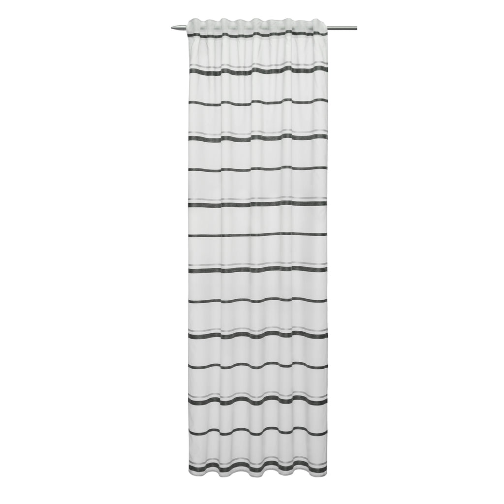 Vorhänge & Gardinen Stahlgrau245x135cm