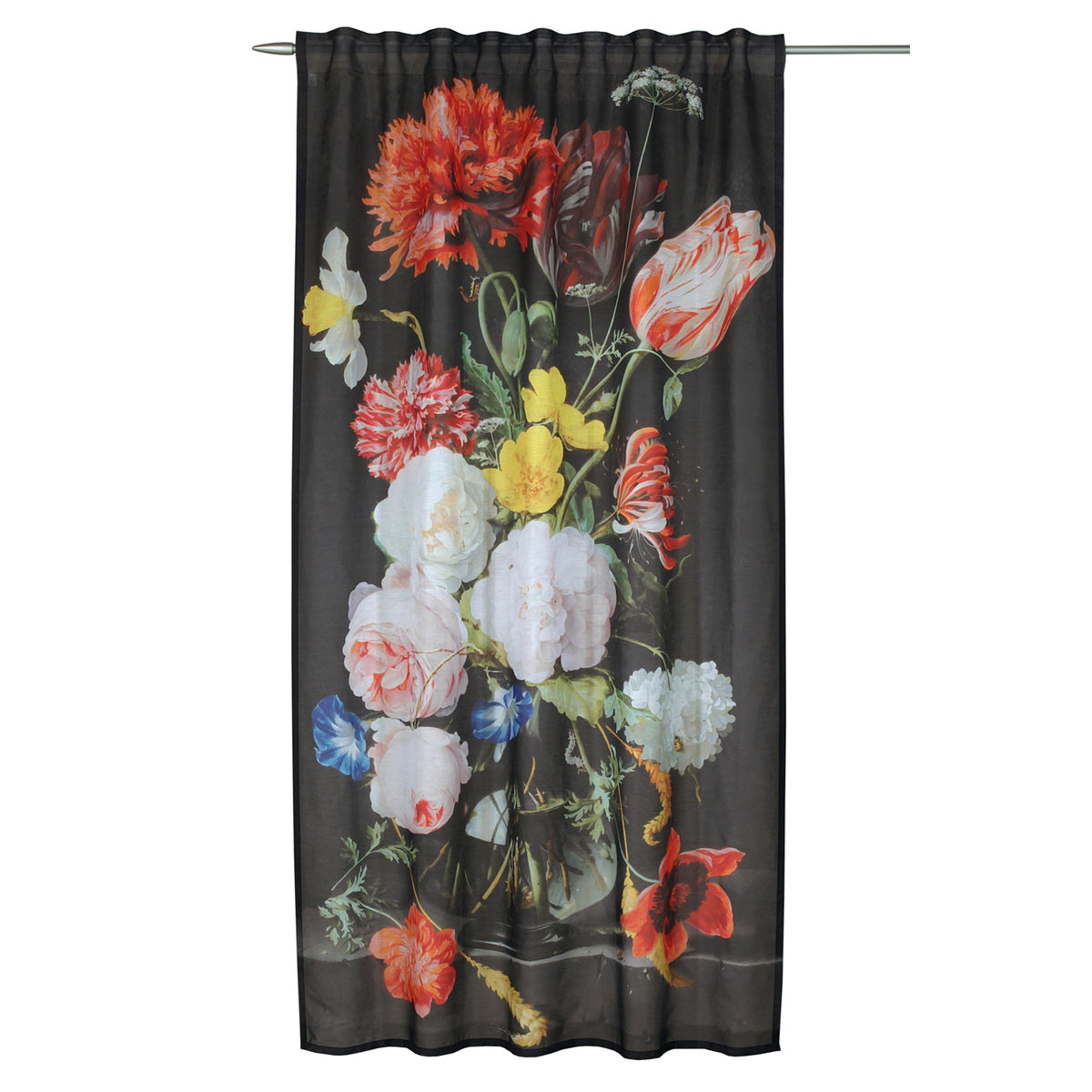 Fertigschal Flower von Albani - Vorhang mit verdeckten Schlaufen
