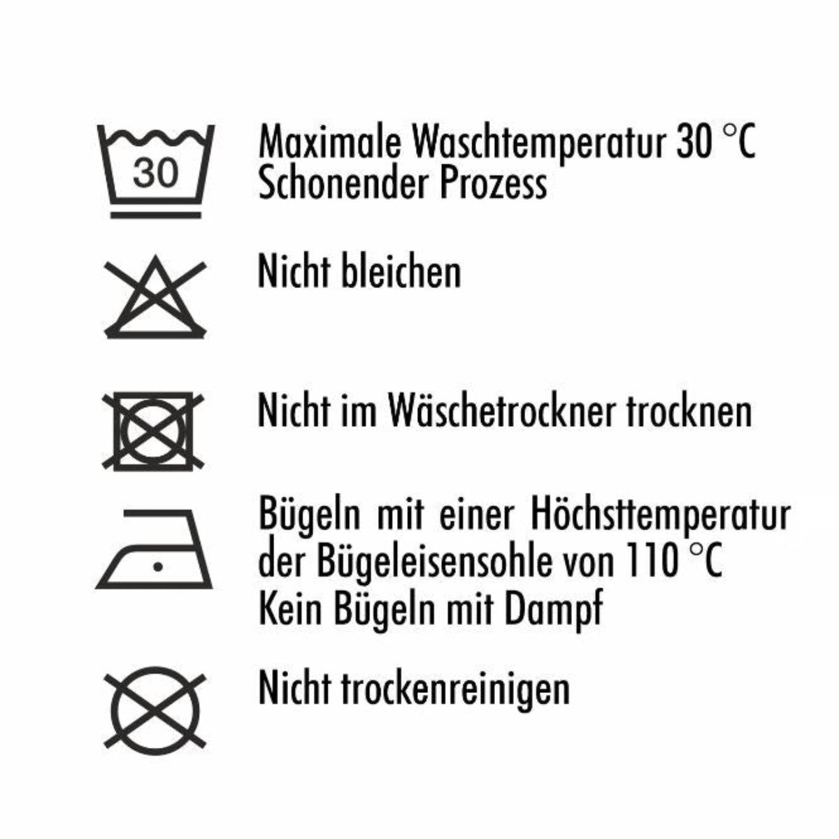 Pflegeanleitung für Fertigstore Karin weiß von Albani