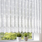 Fertiggardine Jacquard Blumen von Albani - Store für Wohnräume