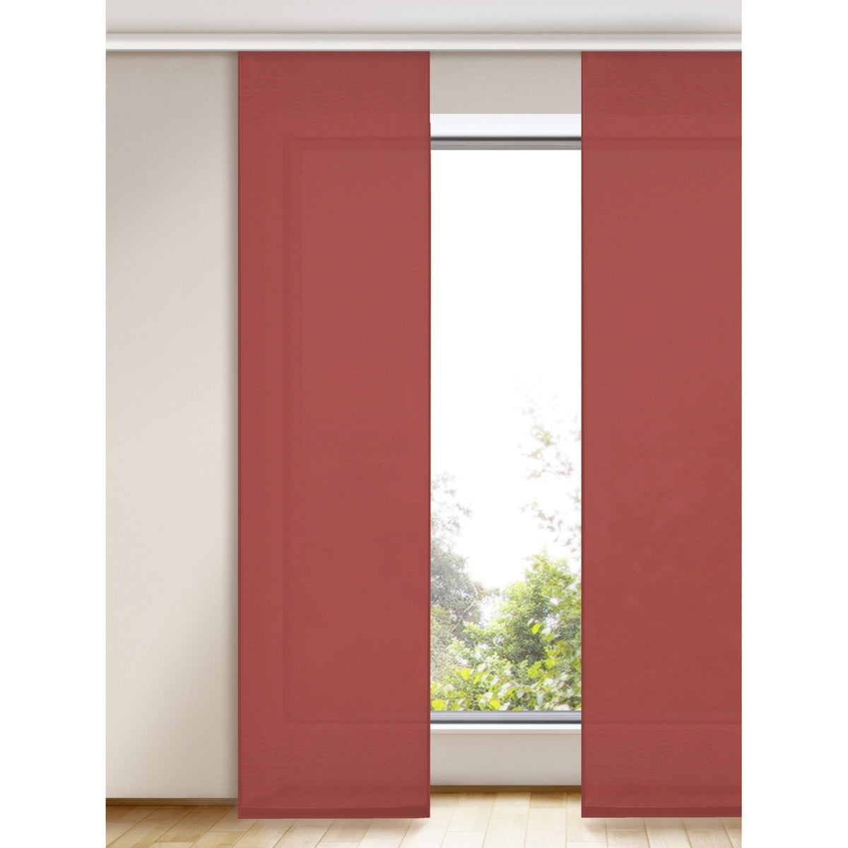 Vorhänge & Gardinen Rot245x60cm
