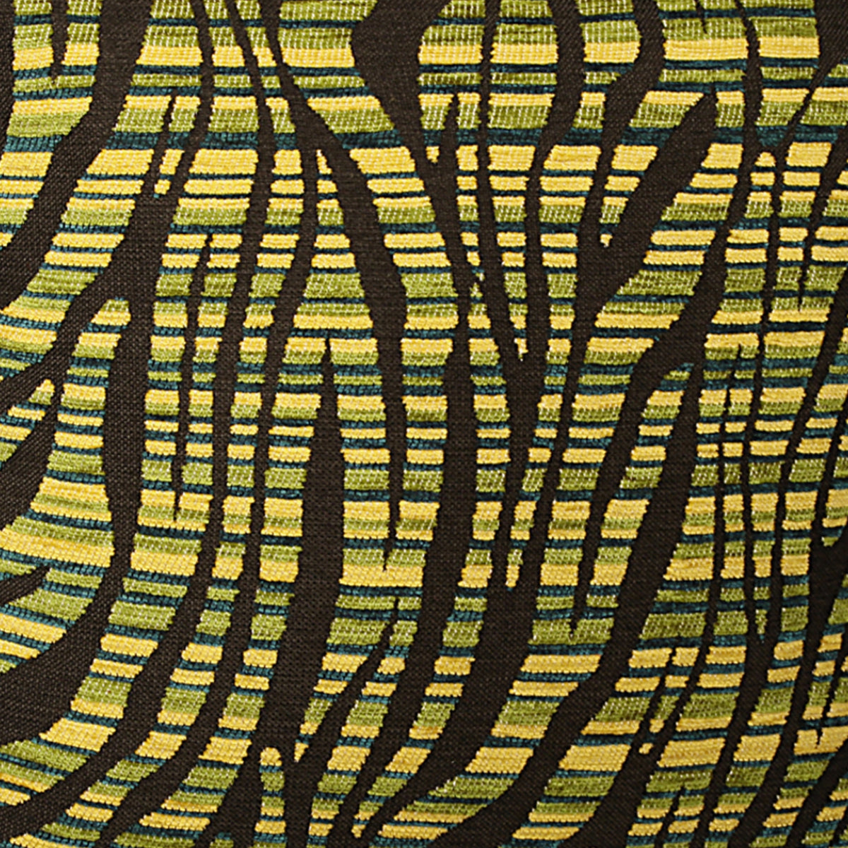Kissenhülle Nairobi grün von Albani - elegante Wohnraumdeko - Detailansicht