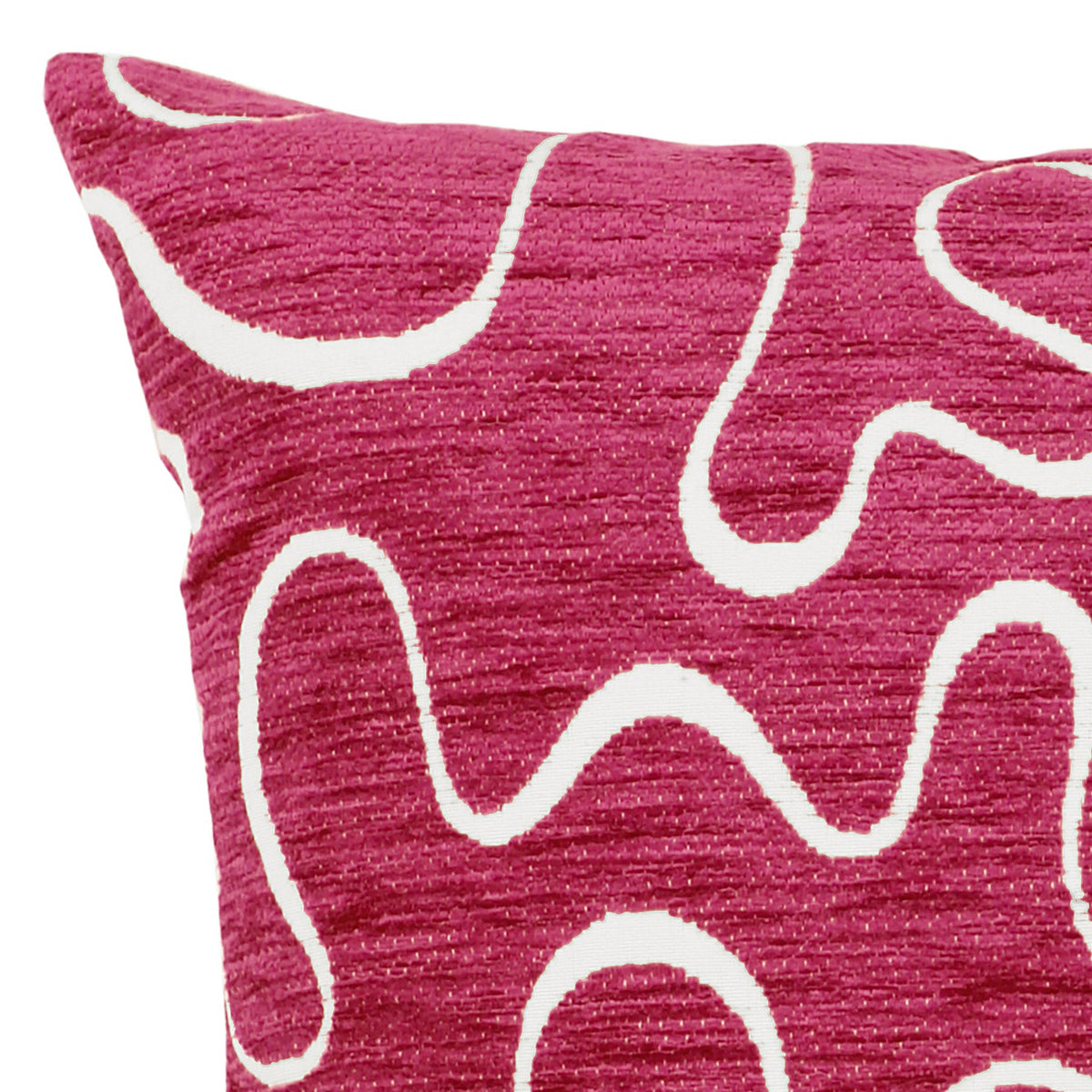 Kissenhülle Lima rosa von Albani - moderne Zierkissenhülle - Detailansicht