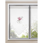 Scheibengardine Love  &  Love - Scheibenhänger von Albani - Vorhang für kleine Fenster