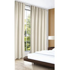 Fertigschal beige von Albani - Vorhang mit verdeckten Schlaufen