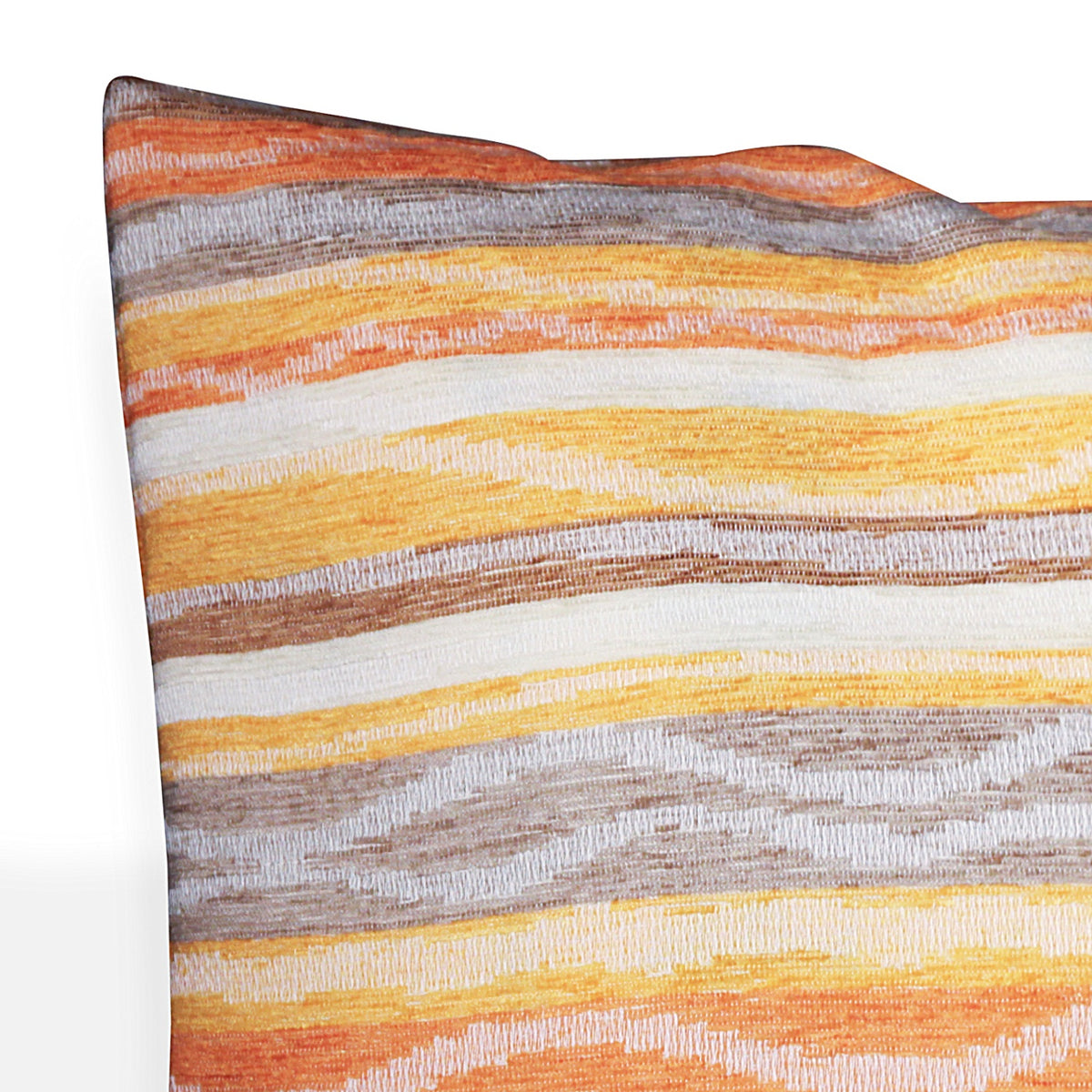 Kissenhülle Ambato Chenille orange von Albani - Zierkissen mit Reißverschluss 