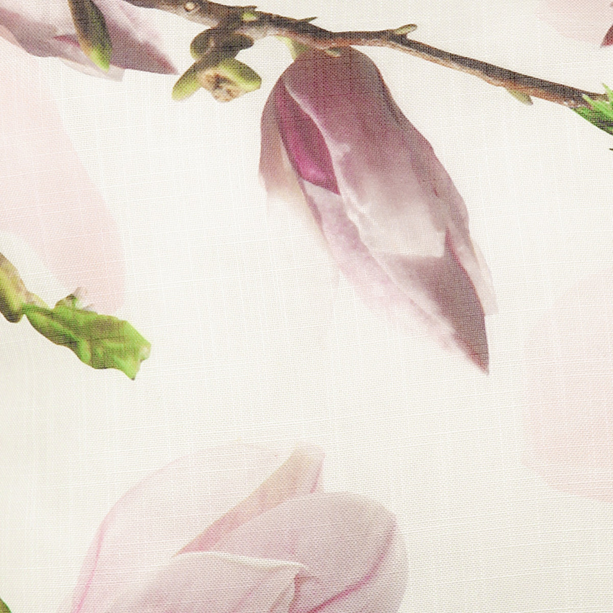 Kissenhülle Shiva rosa von Albani - moderne Kissenhülle mit Magnoliendesign - Detail