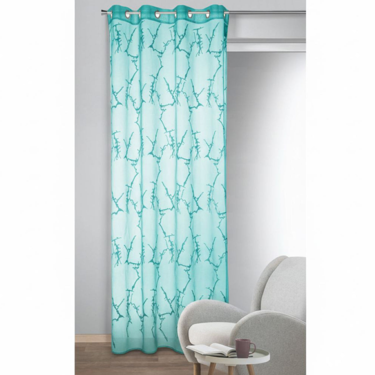 Ösenschal "Coral1" blau von Albani