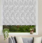 Jacquard Fertigstore Blume weiß von Albani