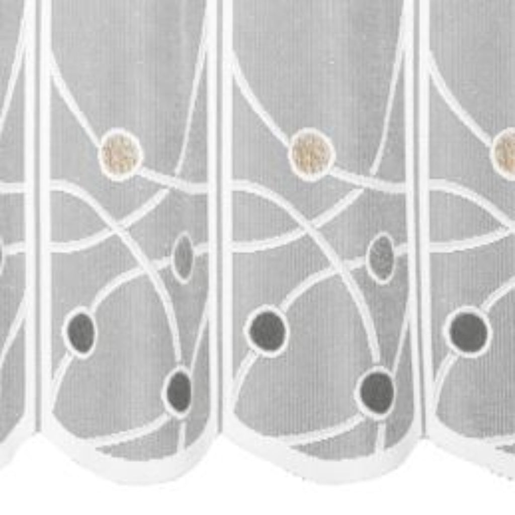 Nahaufnahme Panneau Lorenzo von Albani - Kurzgardine für kleine Fenster