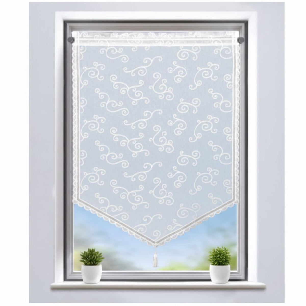 Scheibenhänger Juri von Albani - Panneau für Küchenfenster und Badfenster