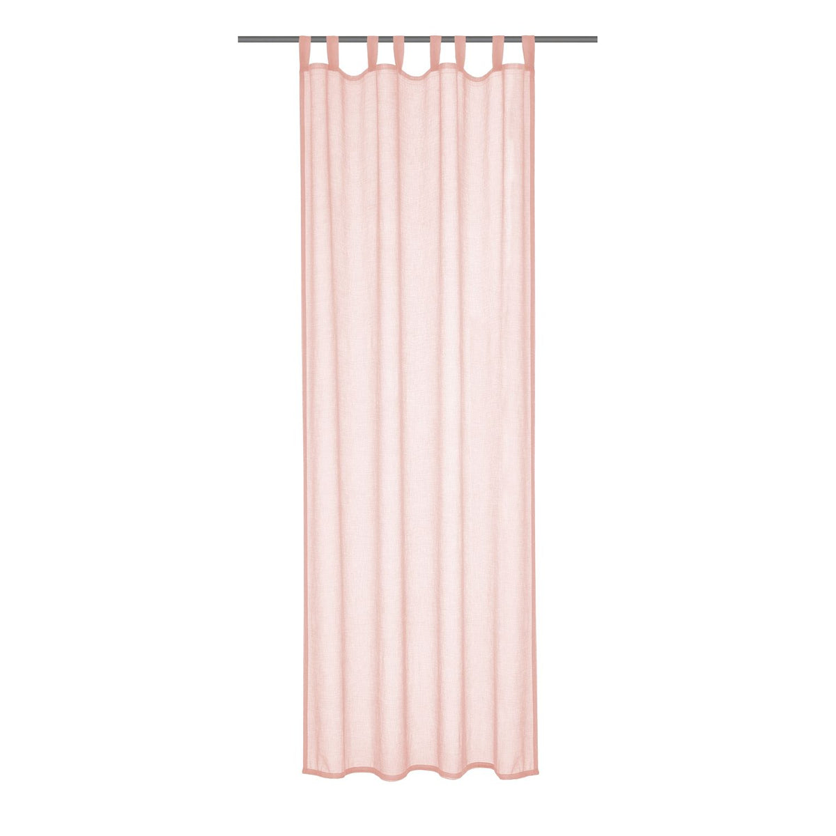 Schlaufenschal rosa von Albani - Vorhang mit Schlaufen und Gardinenband