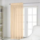 Fertigschal Teja beige von Albani - Vorhang mit verdeckten Schlaufen