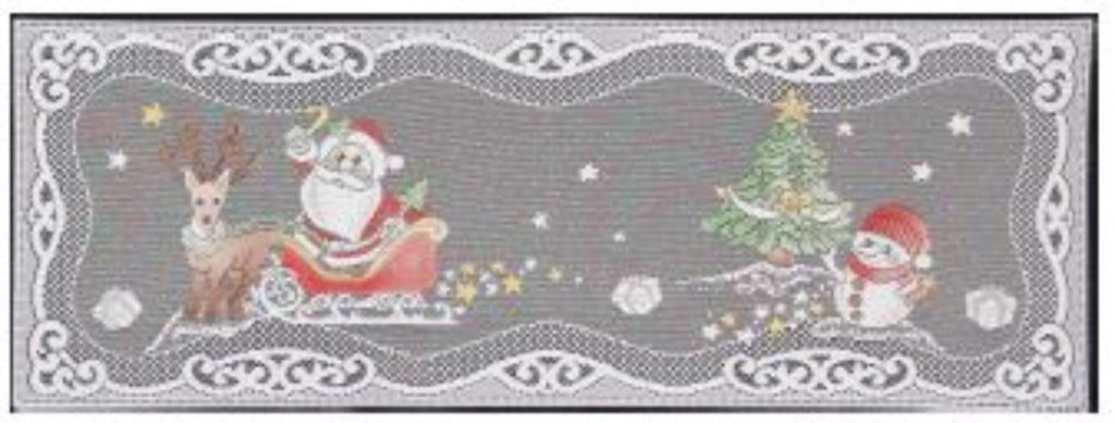 Tischläufer Jacquard Santa Claus 40x140 cm