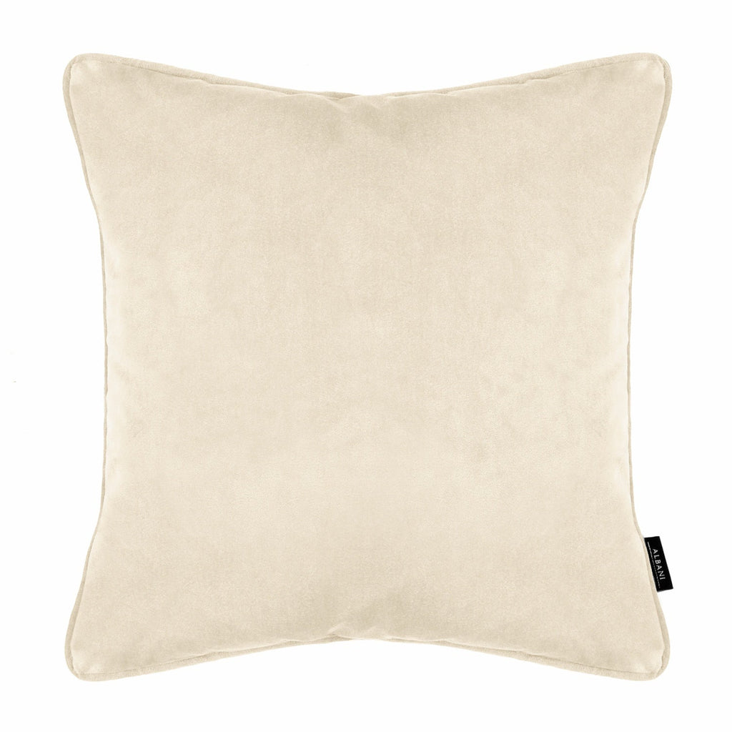 Kissenhülle Zenato beige 40x40 cm - von Albani mit Keder - Dekokissen