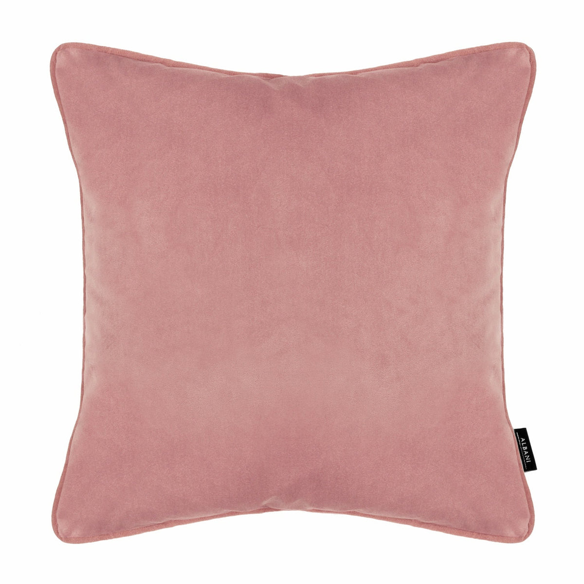 Kissenhülle Zenato  rosa 40x40 cm - von Albani mit Keder - Dekokissen