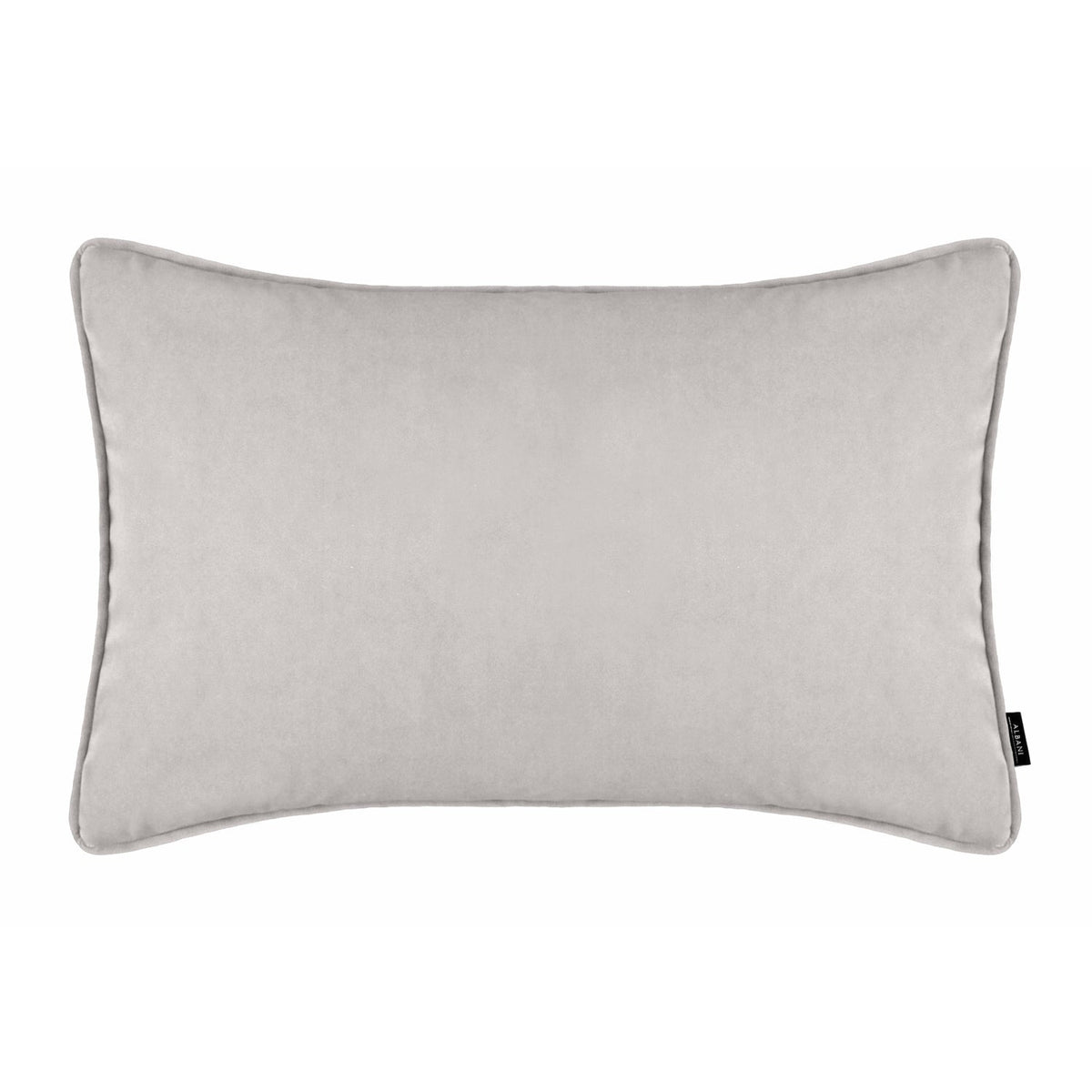 Kissenhülle Zenato silber 40x60 cm - von Albani mit Keder - Zierkissen
