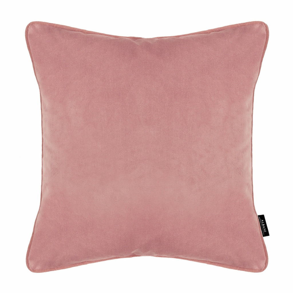 Kissenhülle Zenato  rosa 48x48 cm - von Albani mit Keder - Sofakissen