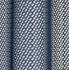 Nahaufnahme Fertigschal Danilo blau von Albani - Vorhang mit verdeckten Schlaufen