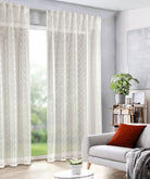 Fertigschal Constantin beige von Albani - Vorhang mit verdeckten Schlaufen und Gardinenband