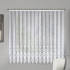 Fertigstore Vera weiß von Albani - moderne Gardine mit Kräuselband