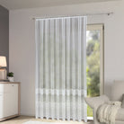 Fensterstore Ella weiß von Albani - Gardine für Balkontüren und Terassentüren