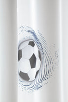 Detailansicht Fertigschal "Ball" von Albani - Vorhang mit verdeckten Schlaufen und Gardinenband