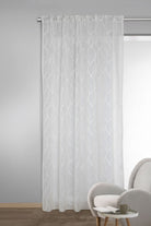 Fertigschal "Berkanan" beige von Albani - Vorhang mit verdeckten Schlaufen und Gardinenband