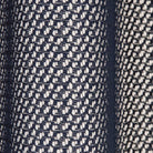 Nahaufnahme Fertigschal blau von Albani - Dekoschal mit verdeckten Schlaufen und Gardinenband