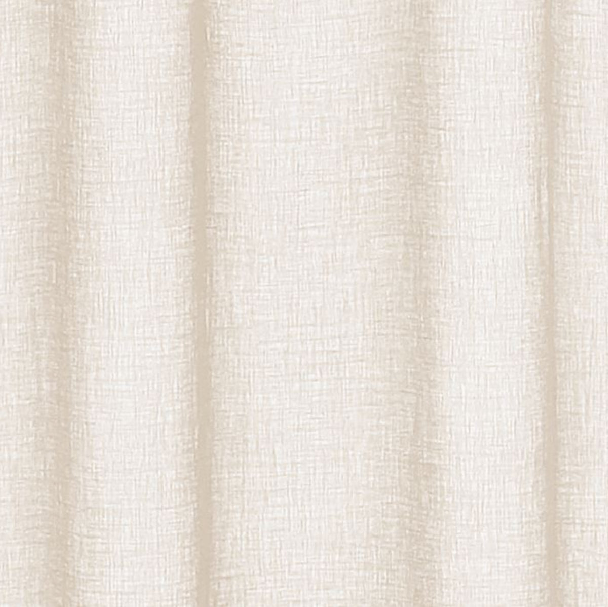 Nahaufnahme Schlaufenschal beige von Albani - Vorhang mit Schlaufen und Gardinenband