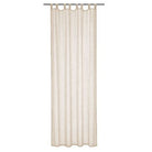 Schlaufenschal beige von Albani - Vorhang mit Schlaufen und Gardinenband