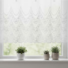 Jacquard Panneau „Floral" weiß von Albani