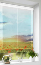 Klipsrollo "Mohnwiese" bunt - Rollo von Albani