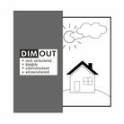 Dim-Out Verdunkelungsvorhang - Lichtschutz und Wärmeisolierung