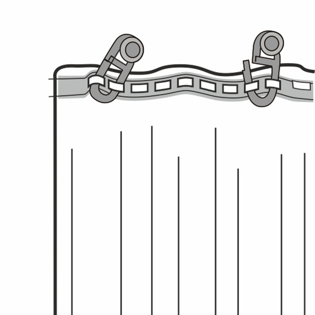 Montageanleitung für Fertigstore Sascha - Gardinenrollen