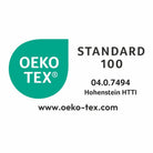 Ökotexlabel für Fertigstore Karin von Albani