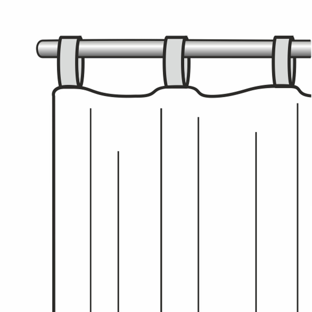 Aufhängeanleitung Kurzvorhang Kelly von Albani - Gardine für kleine Fenster