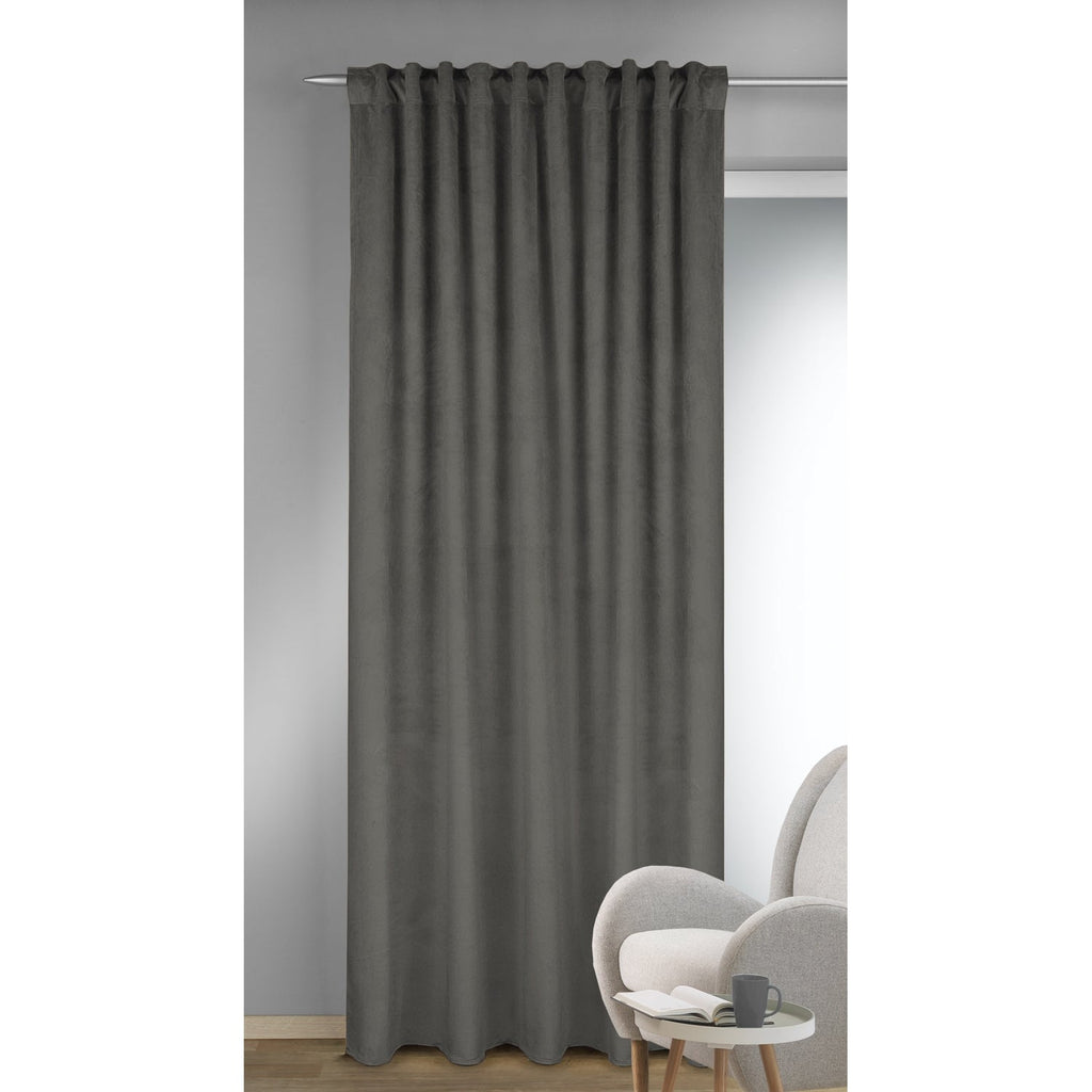Fertigschal Glory dunkelgrau 245x135 cm