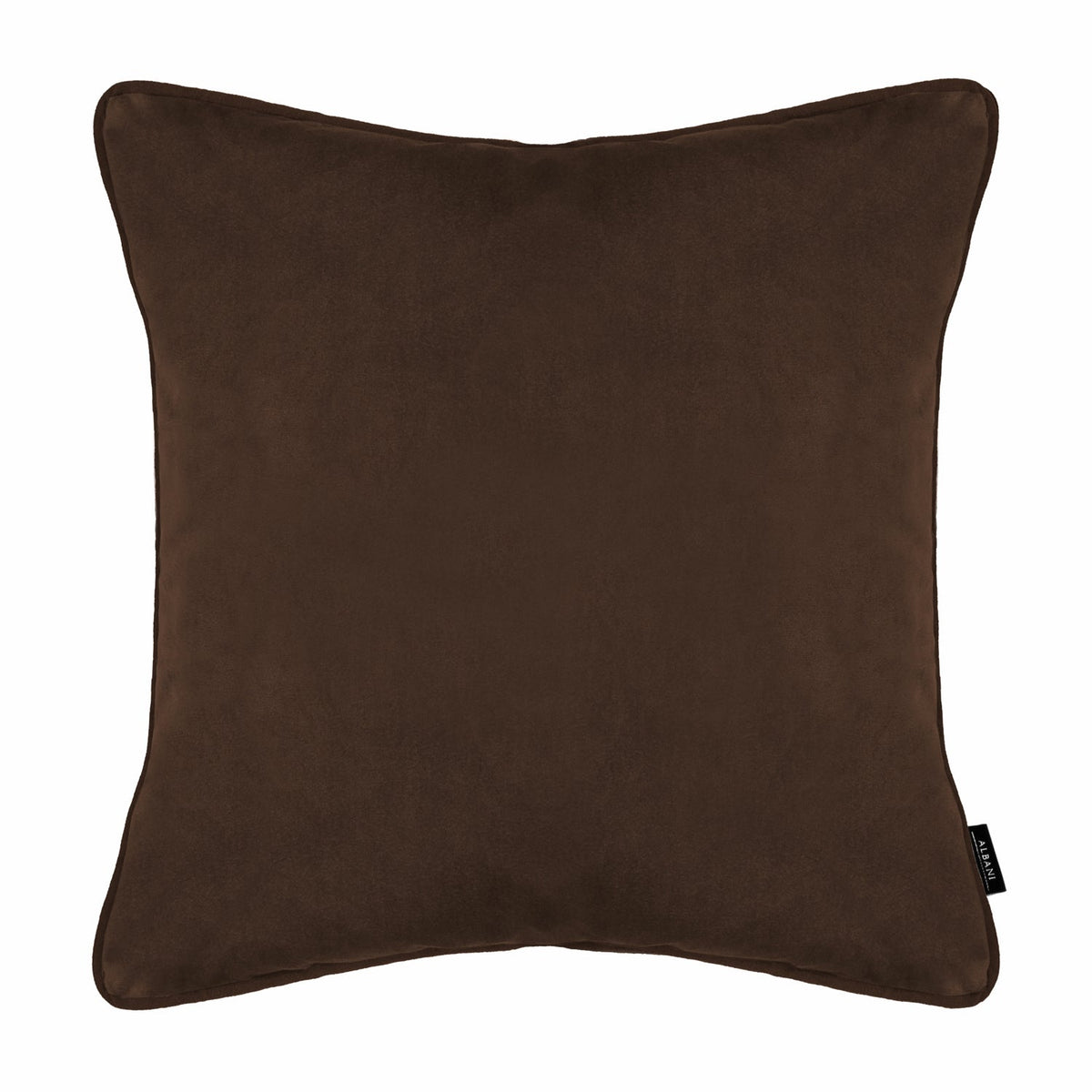 Kissenhülle Glory braun 48x48 cm von Albani mit Keder